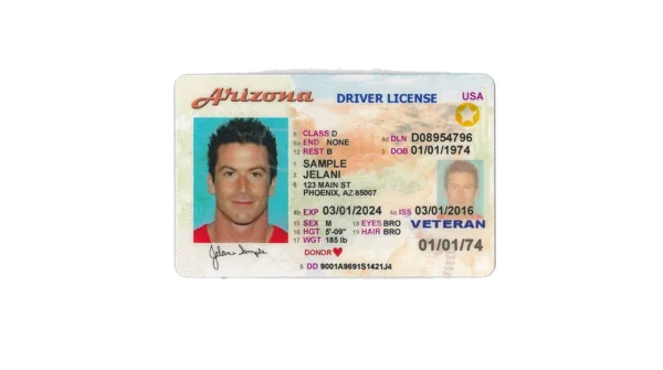 Arizona Driver License for sale