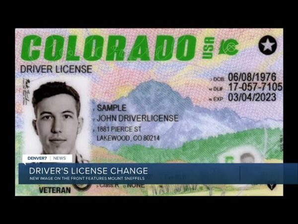 Colorado Driver's License