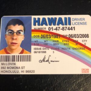 Hawaii Driver's License