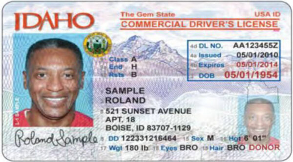 IDAHO Driver's License