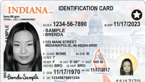 INDIANA ID CARD